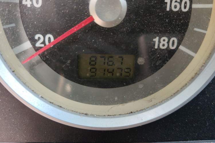 Used Iveco Daily  Odometer Close Up