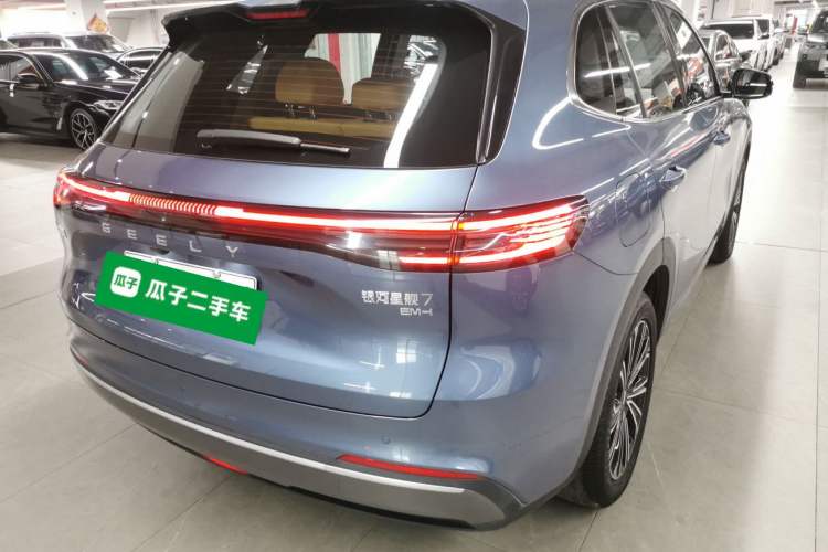 Used Geely Galaxy Xingjian 7 EM-i 2025 120km Flagship Edition Rear Right 45 Deg