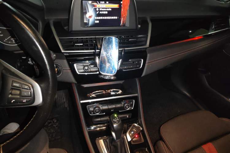 Used BMW 2 Series Gran Tourer 2015 218i Sports Design Package Audio And AC Panel