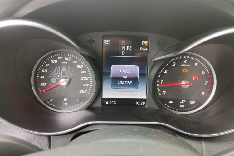 Used Mercedes-Benz C-Class 2016 C 180 L Sport Edition Instrument Cluster