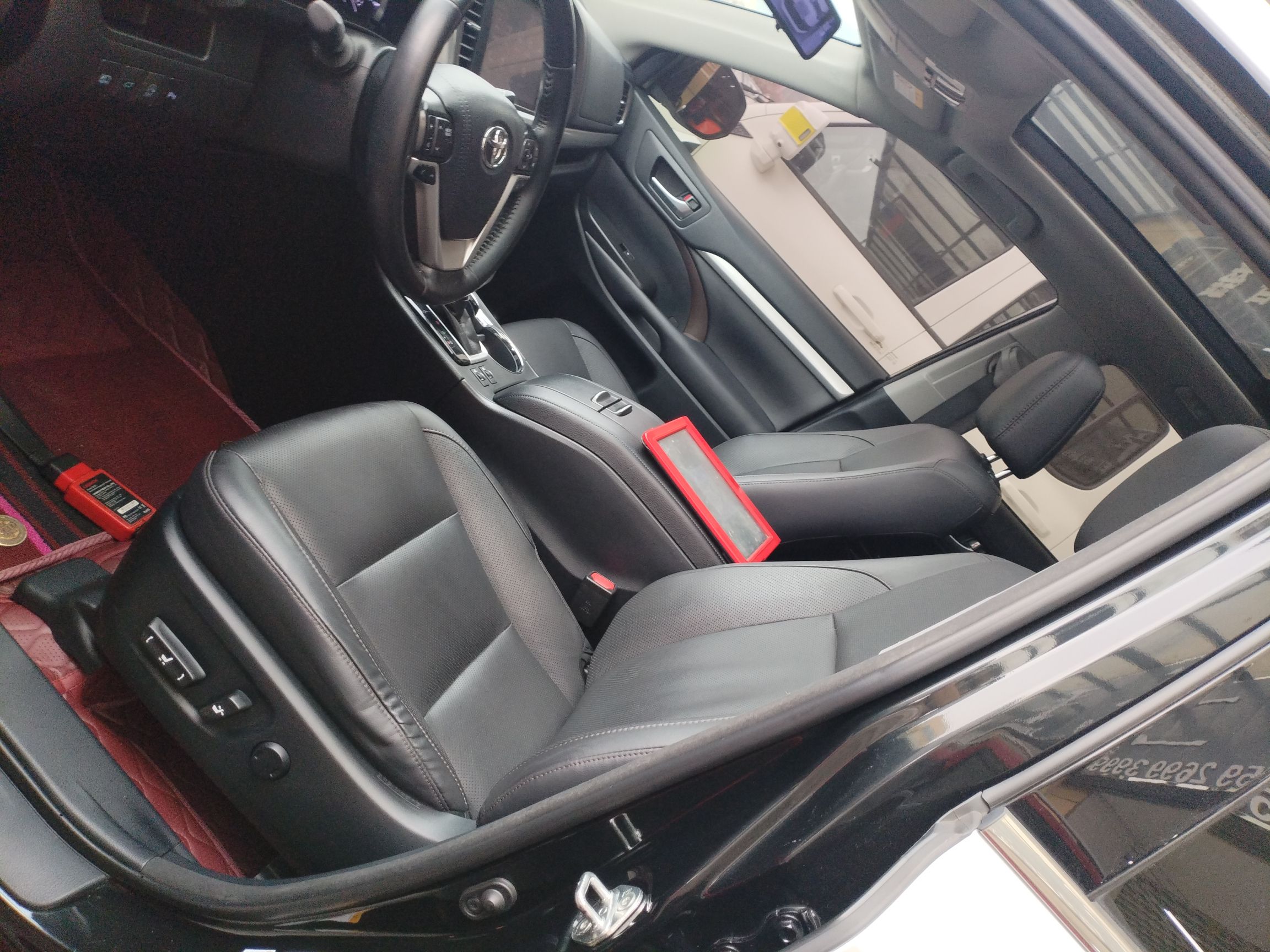 Avant de la voiture