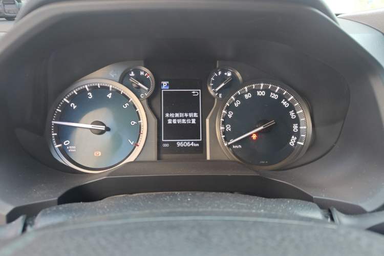 Used Toyota Prado 2018 3.5L Automatic TX-L with Rear-Mounted Spare Tire Instrument Cluster