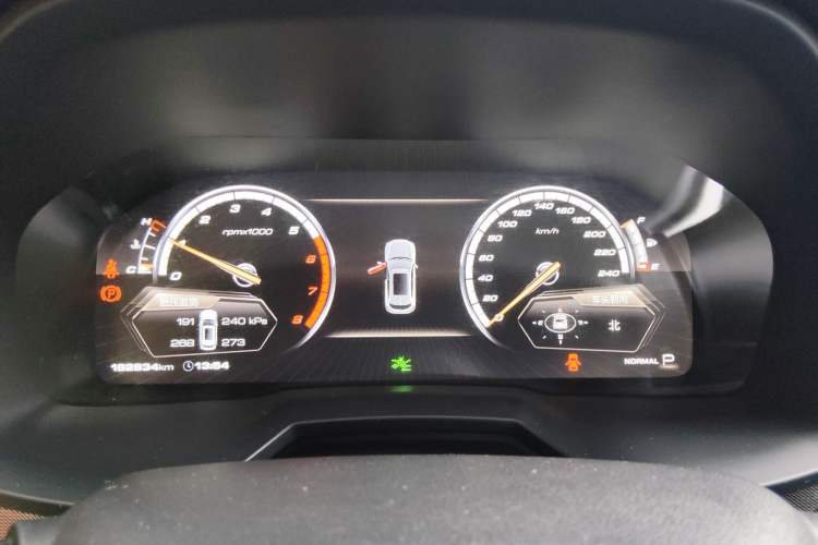 Used Wey VV7 2017 2.0T Flagship Model Instrument Cluster