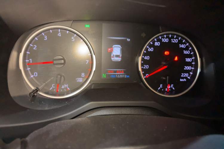 Used Toyota RAV4 2021 2.0L CVT Two-Wheel Drive Urban Edition Instrument Cluster