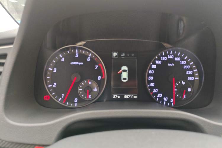Used Hyundai Elantra (6th Generation / Lingdong) 2018 1.4T Dual-Clutch Xuan Dong · Dynamic Edition Instrument Cluster