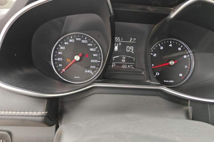 Used MG 6 2019 20T Automatic Sport Edition Odometer Close Up