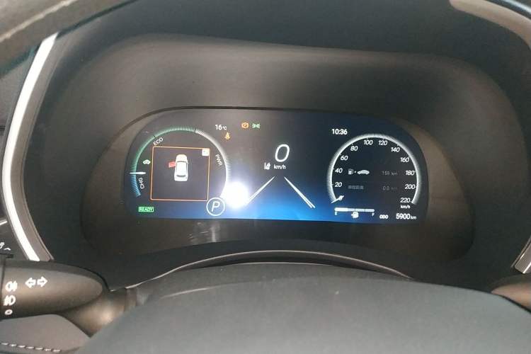 Used Toyota Highlander 2024 2.5L Smart Electric Hybrid Dual-Motor Two-Wheel-Drive Elite Edition 5 Seats Instrument Cluster