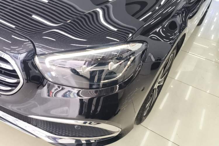 Used Mercedes-Benz E-Class New Energy 2022 Restyled E 350 e L Plug-in Hybrid Sedan Left Front Headlight