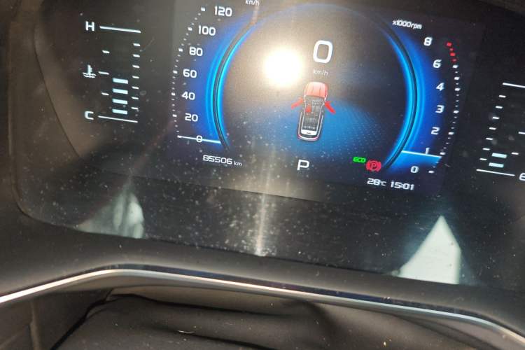 Used Geely Auto Emgrand X7 Sport 2020 1.8TD DCT Smart PRO Odometer Close Up