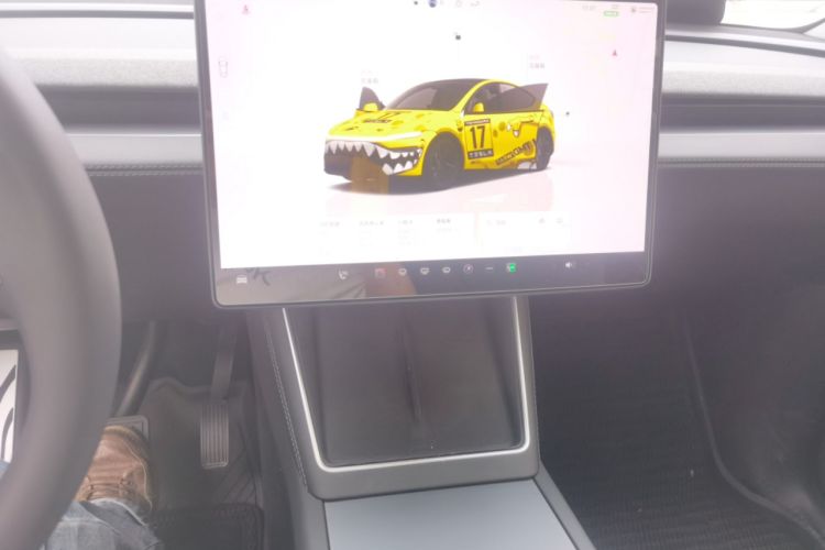 Used Tesla Model Y 2025 Rear-Wheel-Drive Version Audio And AC Panel