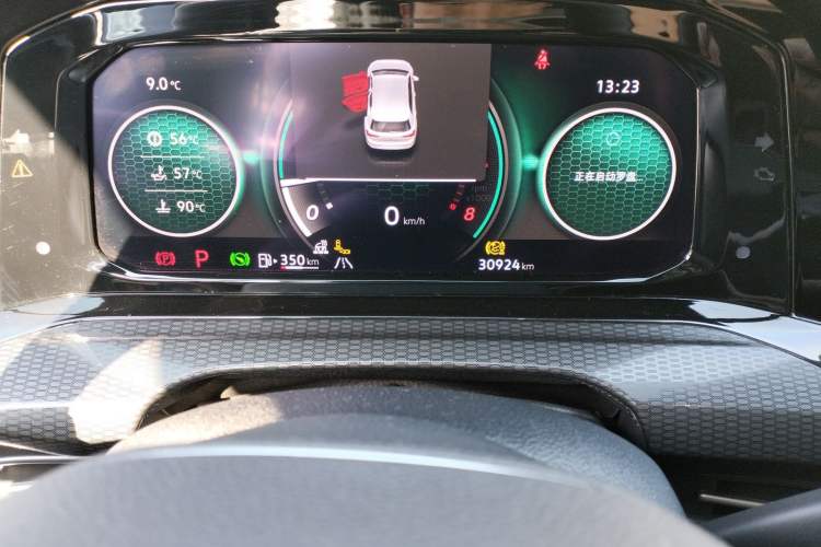 Used Volkswagen Golf GTI 2023 380TSI DSG GTI Odometer Close Up