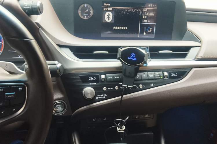 Used Lexus ES 2020 200 Excellence Edition Audio And AC Panel