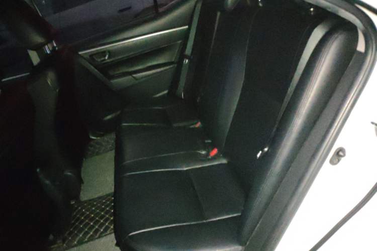 Used Toyota Corolla 2017 Revised Version 1.2T S-CVT GL Left Rear Seat