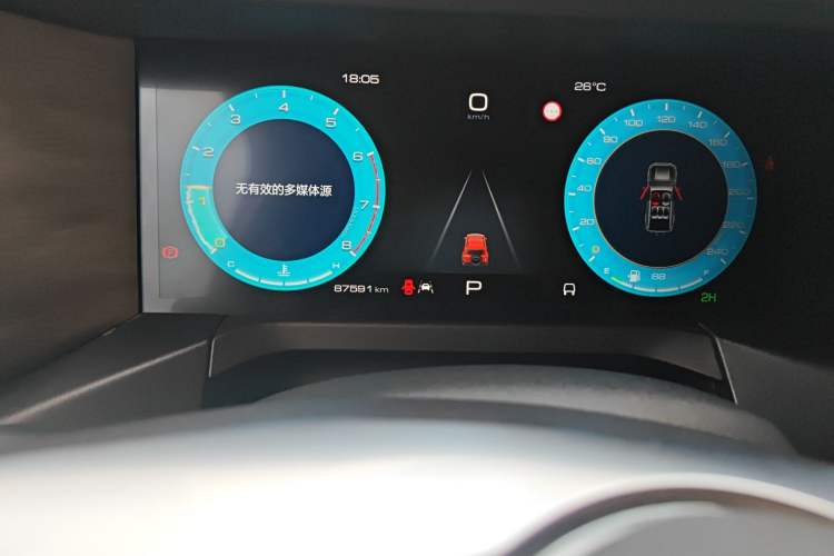 Used Tank 300 2021 Off-Road Edition 2.0T Challenger Odometer Close Up