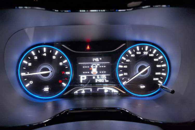 Used GAC Trumpchi GS4 2018 235T Automatic Two-Wheel Drive Luxury Smart Connectivity Millionth Anniversary Edition Instrument Cluster