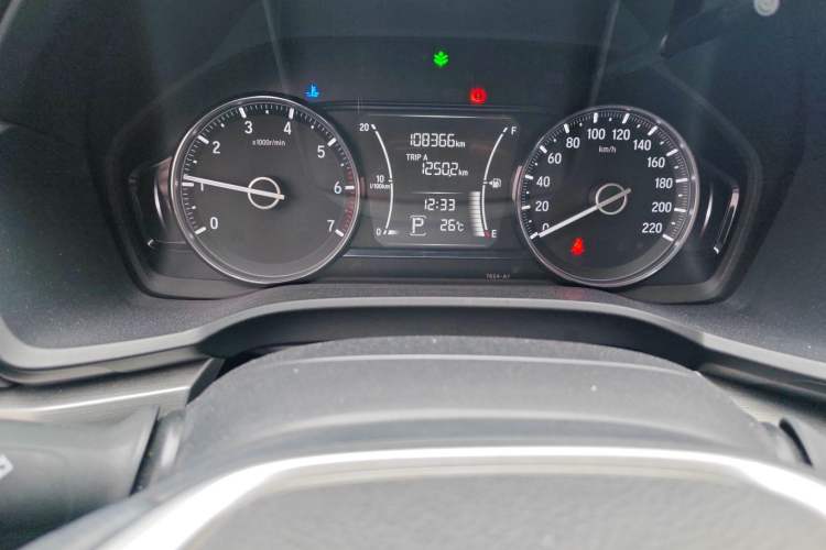 Used Honda Envix 2019 180TURBO CVT Enjoyment Edition China V Instrument Cluster