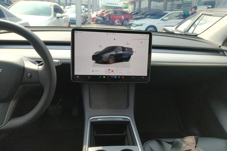 Used Tesla Model Y 2024 Rear-Wheel-Drive Version Audio And AC Panel