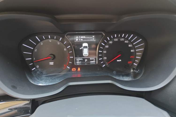 Used GAC Trumpchi GS4 2017 235T G-DCT Two-Wheel Drive Luxury Edition Instrument Cluster