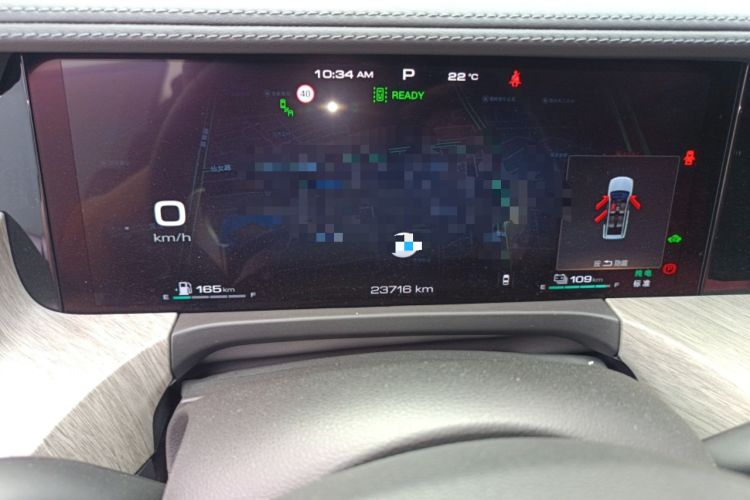 Used Tank 500 New Energy 2024 Hi4-T Black Warrior Edition Instrument Cluster