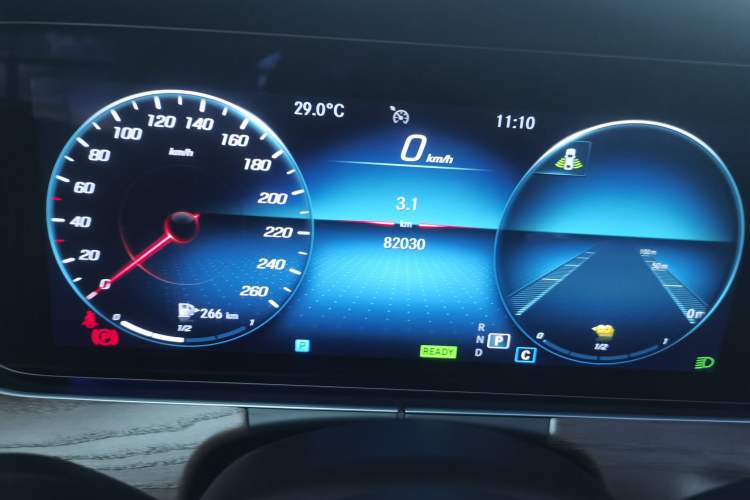 Used Mercedes-Benz E-Class New Energy 2022 Facelift E 350 e L Plug-in Hybrid Sedan Instrument Cluster