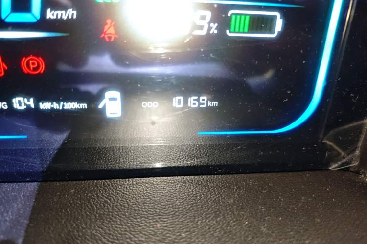 Used CHANGAN NEVO Lumin 2022 301km Honey-Sweet Version Odometer Close Up