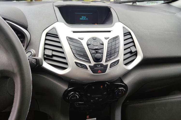 Used Ford EcoSport 2013 1.5L Automatic Prestige Model Audio And AC Panel