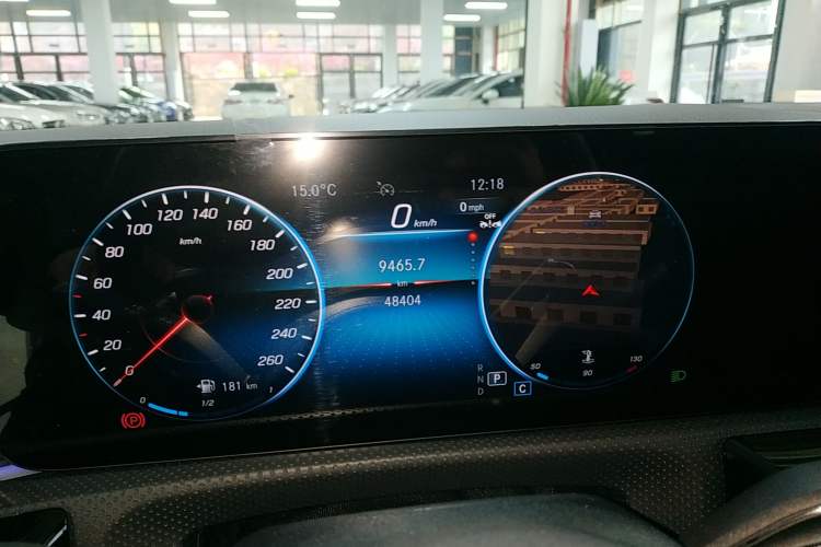 Used Mercedes-Benz A-Class 2022 Revised Version A 200 L Sport Sedan Fashionable Style Instrument Cluster