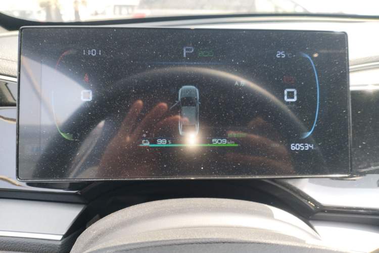 Used BYD Qin PLUS 2023 Champion Edition EV 510KM Leading Model Instrument Cluster