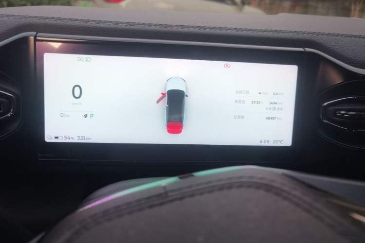 Used Nio ES6 2020 600 km Sport Edition Instrument Cluster