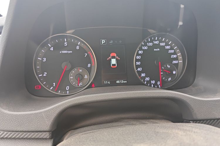 Used Hyundai Elantra (6th Generation / Lingdong) 2018 1.4T Dual-Clutch Xuan Dong · Dynamic Edition Odometer Close Up