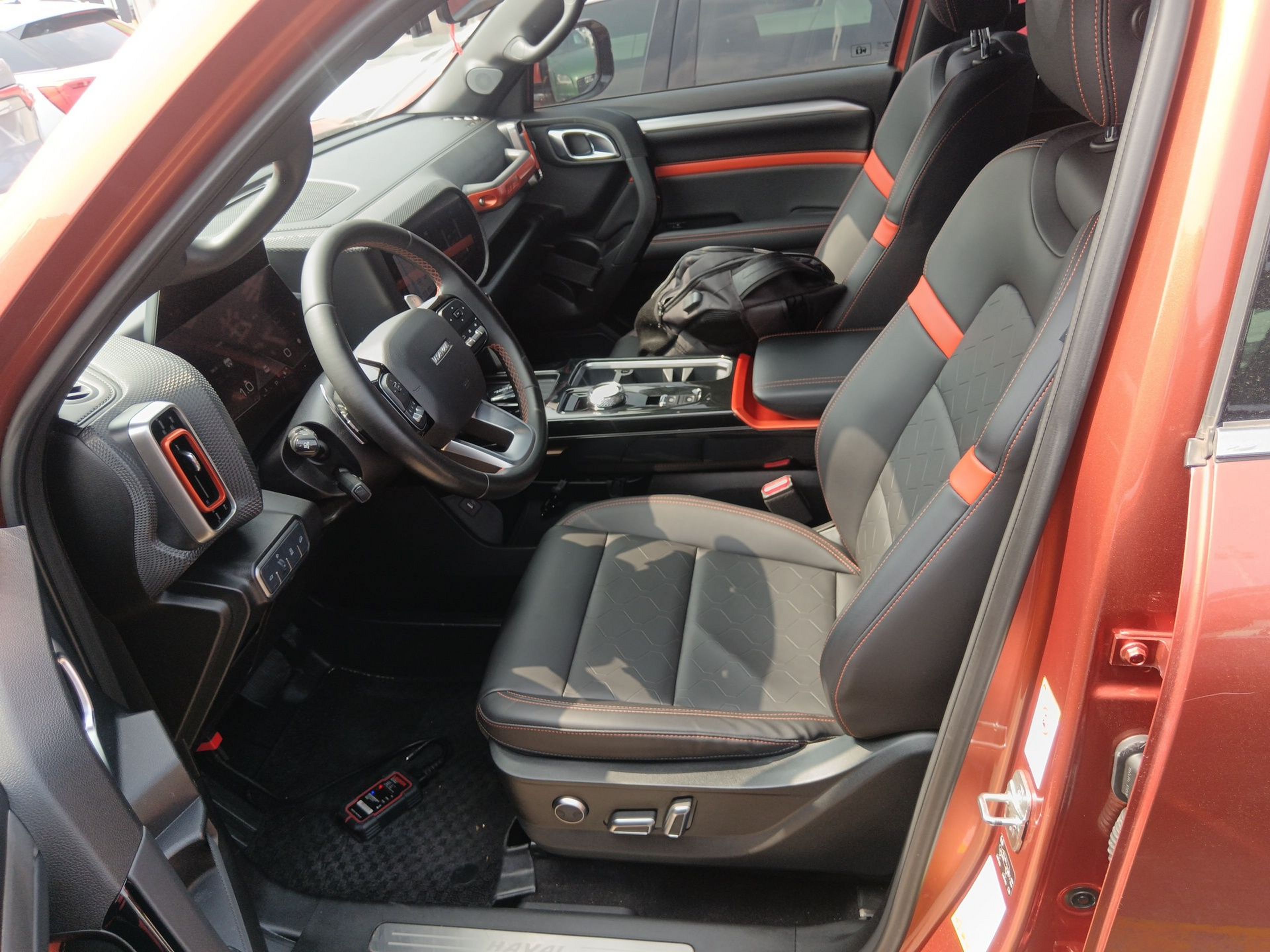 Avant de la voiture