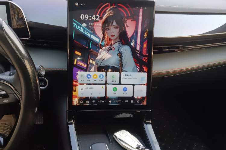 Used Geely Auto Emgrand X7 Sport 2024 1.5TD Dragon Edition Audio And AC Panel