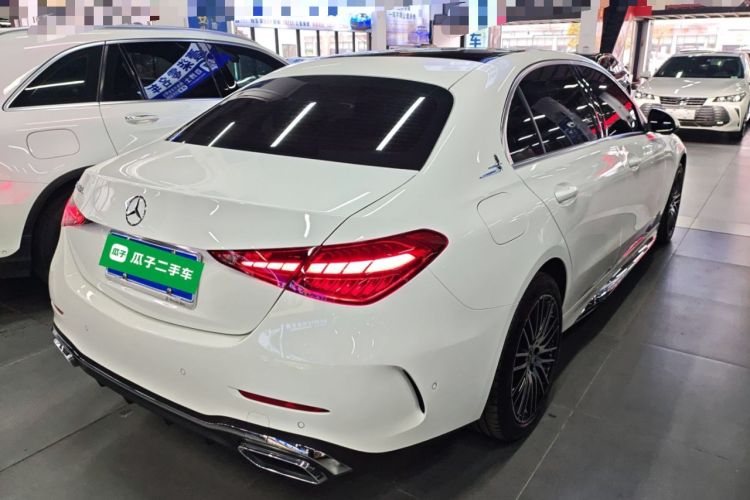 Used Mercedes-Benz C-Class 2023 Second Facelift C 260 L Sport Edition Rear Right 45 Deg