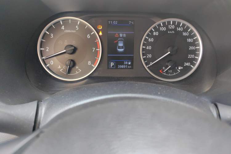 Used Nissan Sylphy 2020 1.6L XL CVT Enjoyment Edition Odometer Close Up