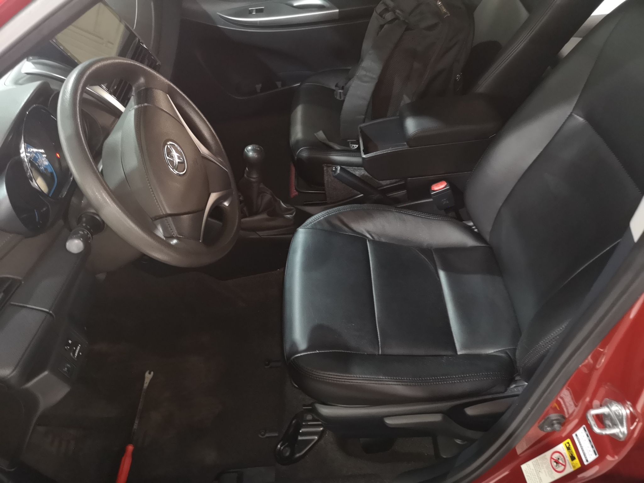 Interior delantero