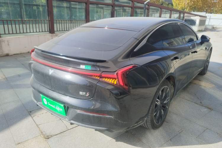 Used NETA S 2023 All-Electric 520 km Range Rear-Drive Version Rear Right 45 Deg