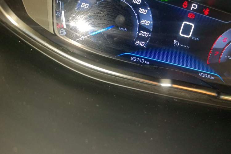 Used Peugeot 4008 2019 Revised Version 360THP – First Edition Odometer Close Up