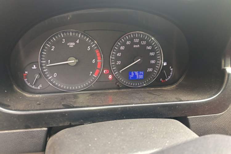 Used BAIC Weiwang M20 2014 1.5L practical type BJ415A Odometer Close Up