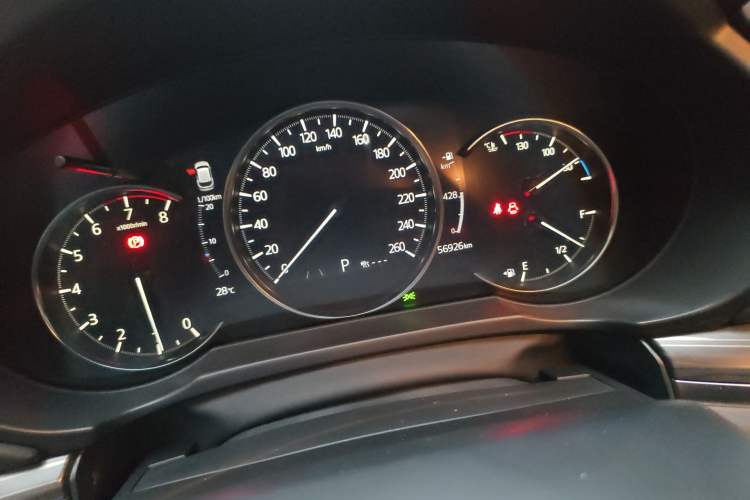 Used Mazda CX-5 2022 2.0L Automatic Two-Wheel Drive Zhiya Version Odometer Close Up