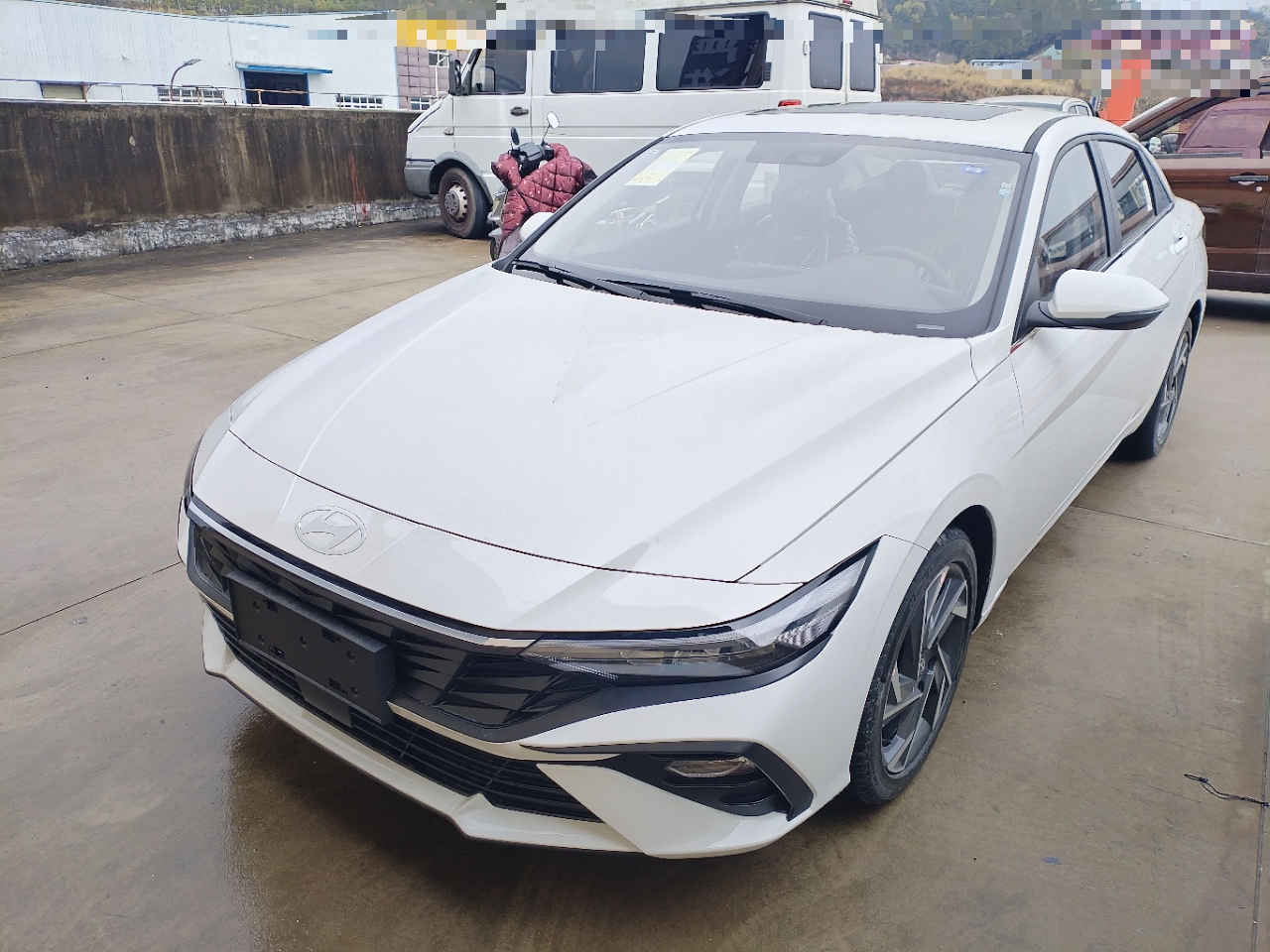 Parte inferior delantera