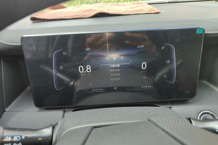 Used JMC Yuhu 2025 Short Wheelbase Double Cab Diesel Automatic Transmission Four-Wheel Drive Instrument Cluster