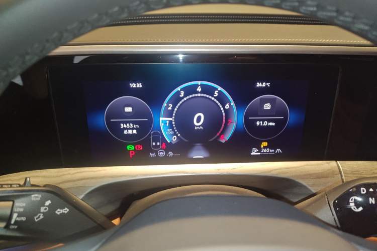 Used Volkswagen Talagon 2026 Model 450TSI Four-Wheel Drive Supreme 6-Seater Instrument Cluster