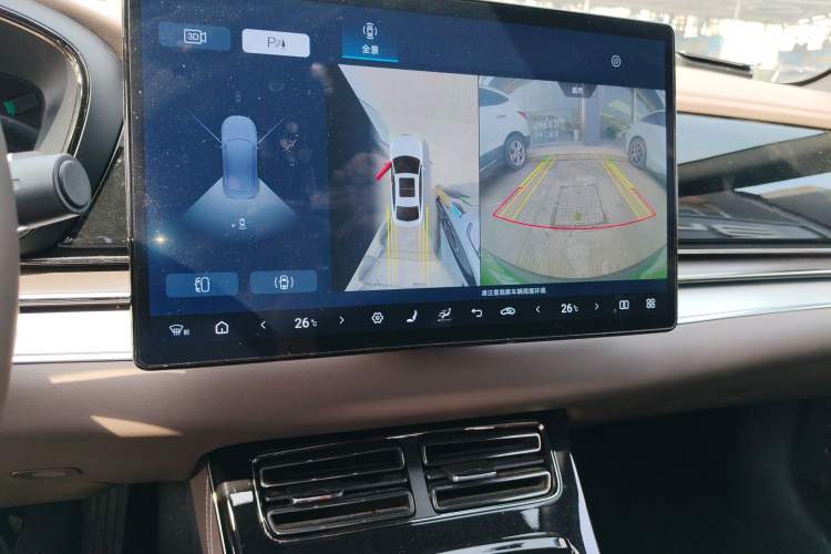 Used BYD Han 2024 EV Glory Edition 506KM Front-Wheel-Drive Premium Model Audio And AC Panel