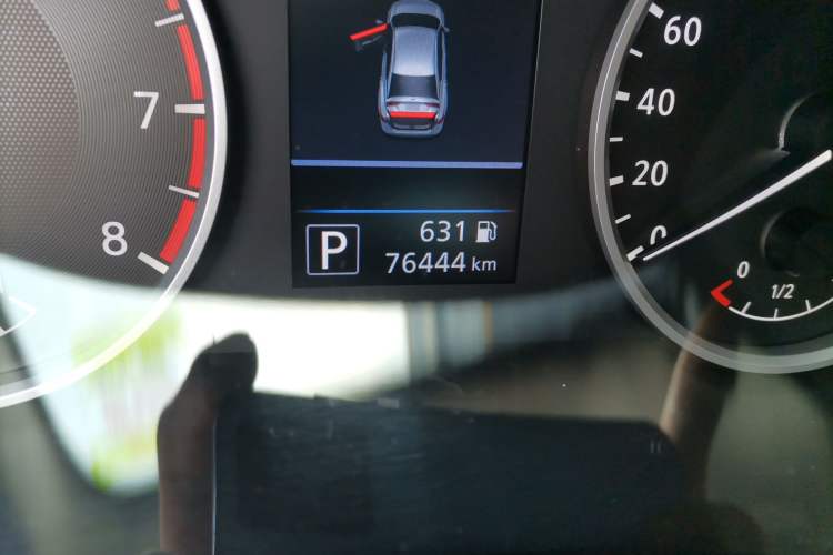 Used Nissan Sylphy 2020 1.6L XL CVT Enjoyment Edition Odometer Close Up