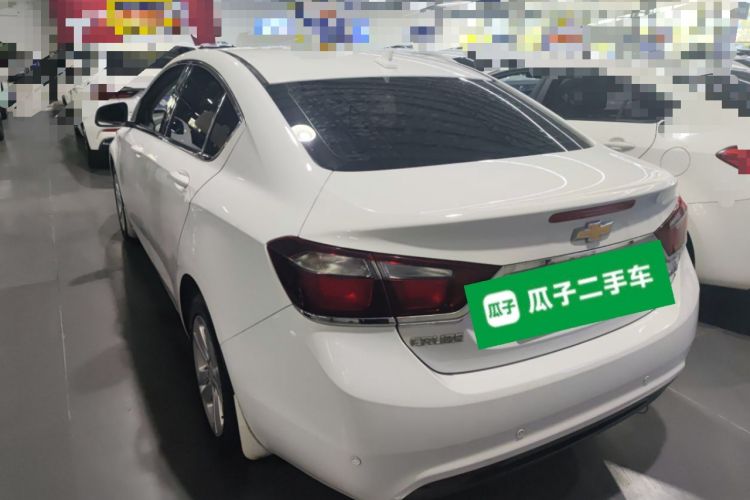 Used Chevrolet Cruze 2016 1.5L Automatic Stylish Sunroof Version Rear Left 45 Deg