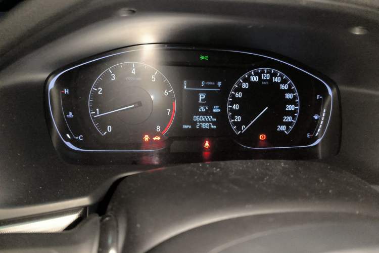 Used Honda Accord 2018 260TURBO Elite Edition China V Odometer Close Up