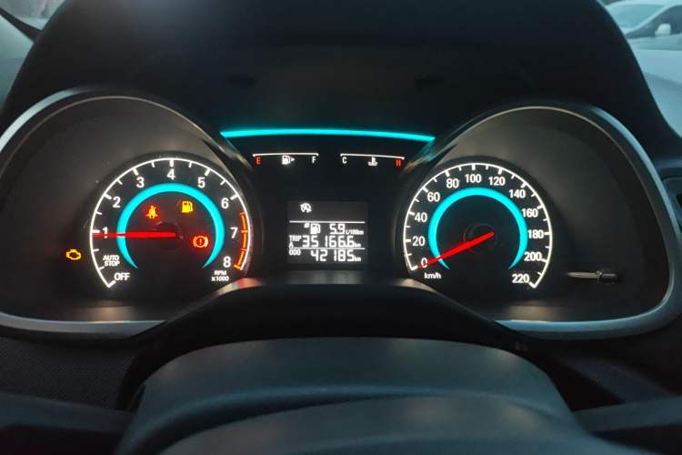 Used Chevrolet Cavalier 2018 320 Manual Enjoyment Edition Instrument Cluster