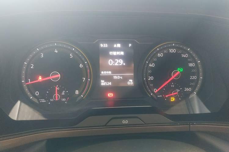 Used Volkswagen Tharu 2019 280TSI Two-Wheel Drive Luxury Version China VI Standard Instrument Cluster