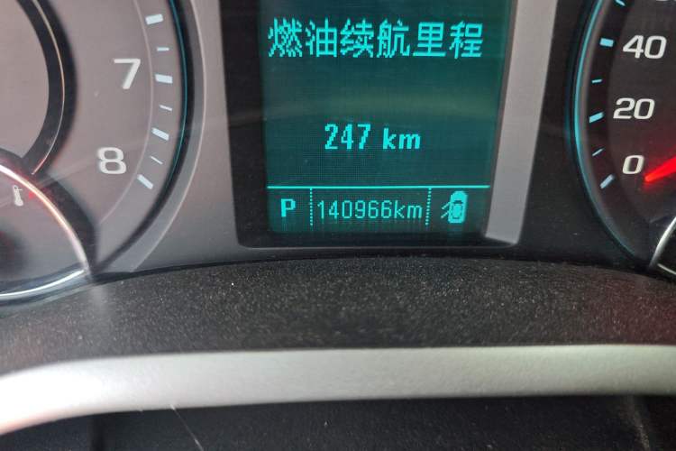 Used Chevrolet Malibu 2018 530T Automatic Fashion Edition Odometer Close Up