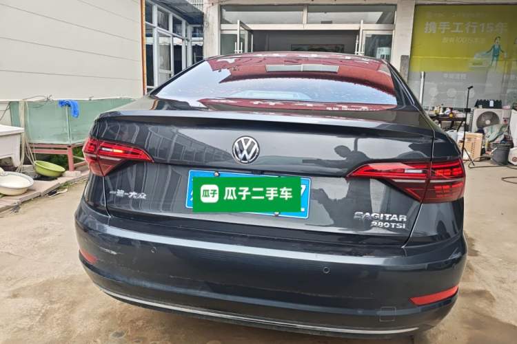 Used Volkswagen Sagitar 2020 280TSI DSG Comfort Version China VI Standard Rear